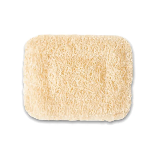 Jabonera y Esponja de Luffa | Cosida con Algodón Natural