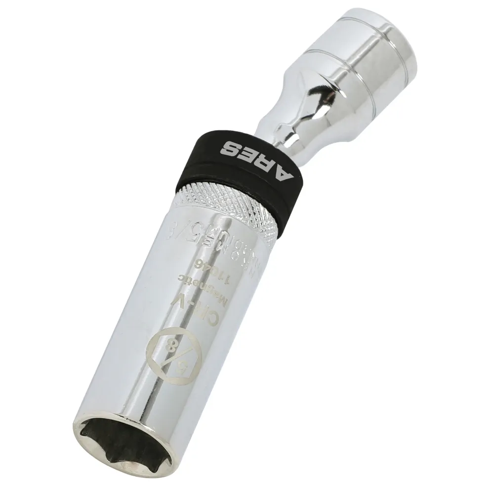 ARES 11046 - Dado para bují giratorio magnético de 3/8" y 5/8" Resistente la Corrosión