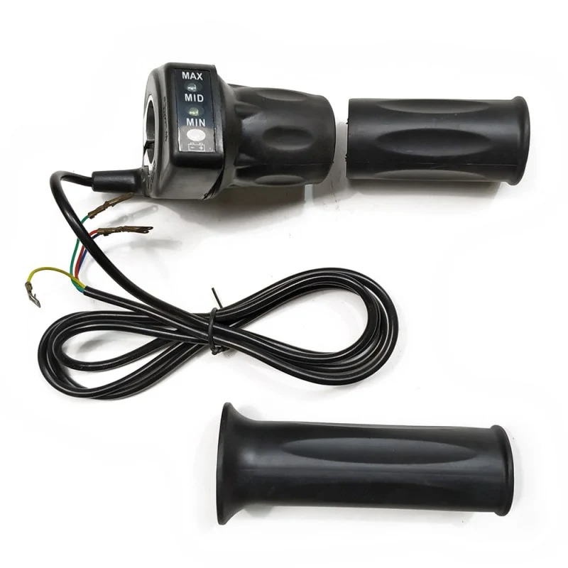 Acelerador para patinetes 36V con indicador de carga | 22mm |