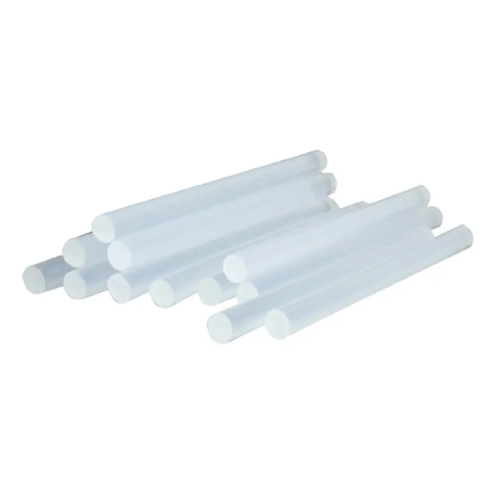 Silicona Barra Transparente 7 Mm 30 Cm 1 Kg con Estabilizante UV