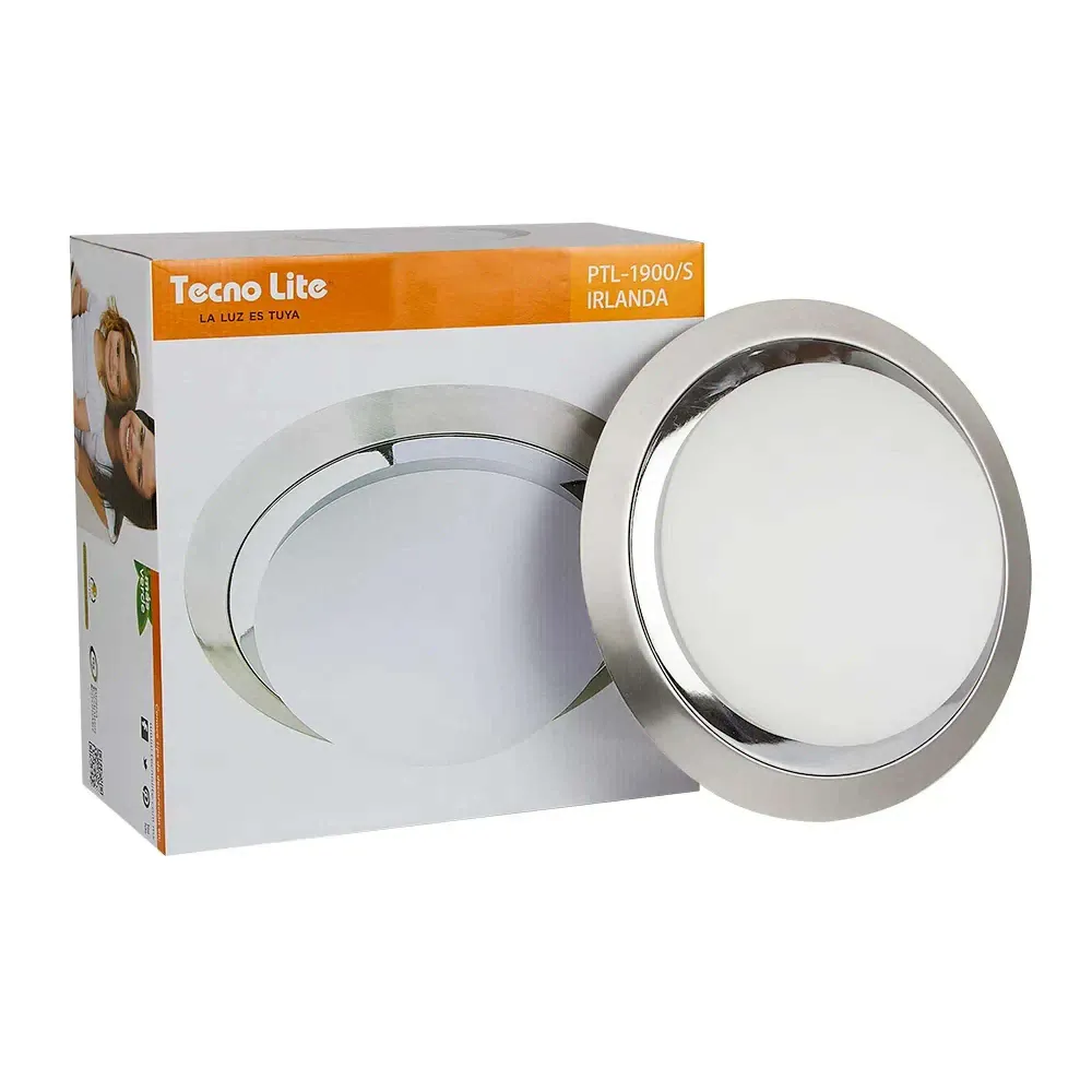 Pantalla Decorativa Lámpara de interior irlanda tecnolite para sobreponer base e27
