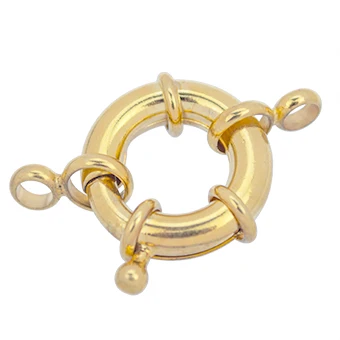 Broche Bandola 19mm Dorado Satinado para Eslingas y Correas