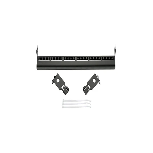 Strain Relief Bar Brackets Patch Panels Ébano SRBPPQBRKT
