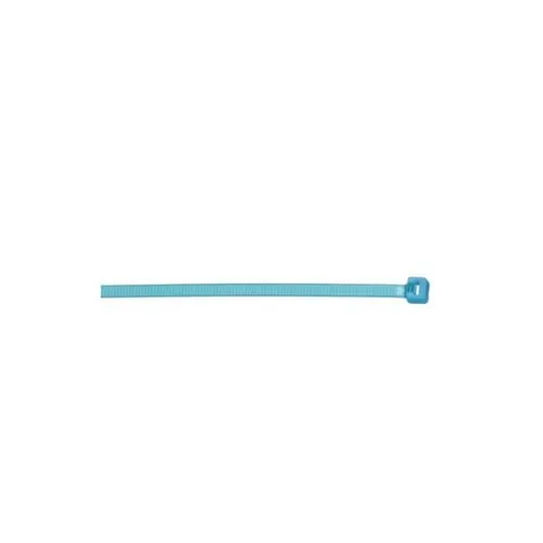 Nylon Intermediate Cross Section Locking Cable Tie Aqua PLT2I-C76 (Pack 100)