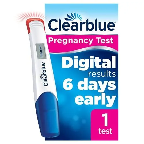 Clearblue - Digitalizado Pregnancy Test 6 Days early 1 test