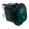 INTERRUPTOR VERDE Ø20mm BIPOLAR 230V para Control de Motores