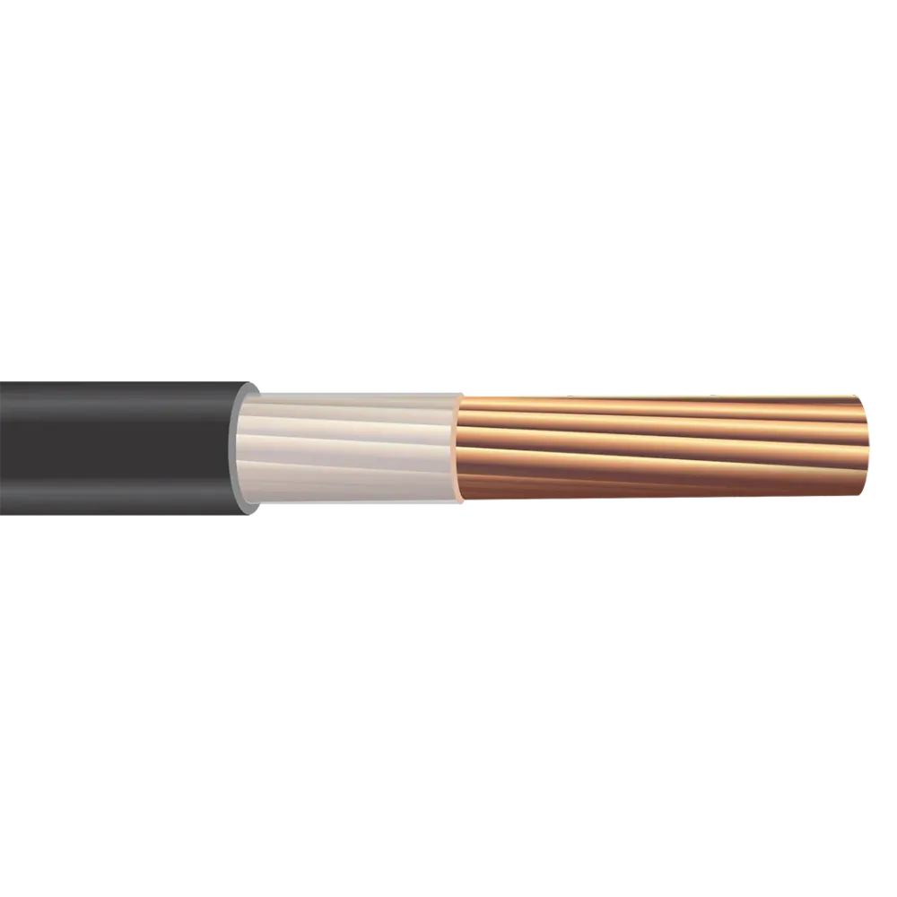 1/0 AWG Cathodic Protection Cable HMWPE 75C 600V Cobre Cable
