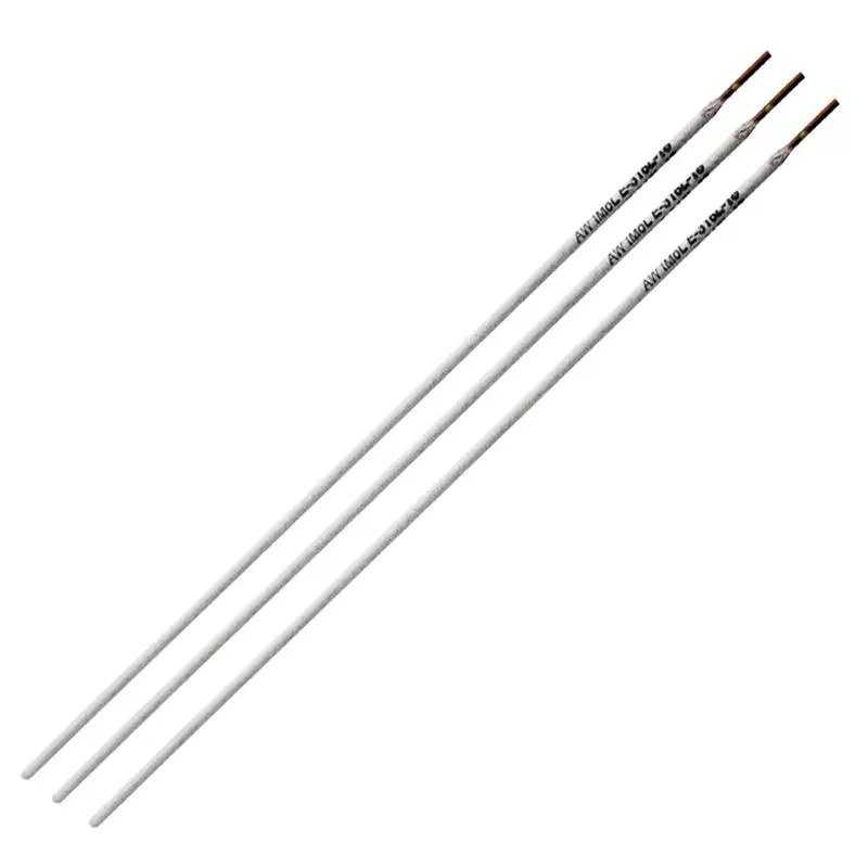 Electrodo para soldadura aw imol (e 316l 16) de 1/8" para acero inoxidable para álisis de Laboratorio