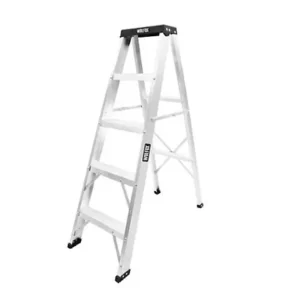 Escalera de Extensión Wolfox wf9543 escalera tijera de aluminio s/charola tipo iii 5 escalones