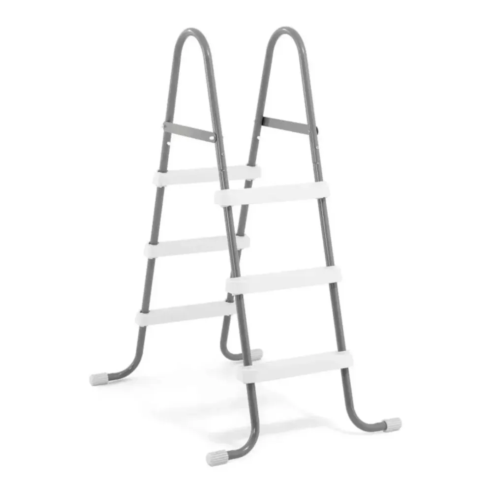 Intex escalera de acero para piscina 91 cm 3 escalones 28064 para Trabajos en Altura