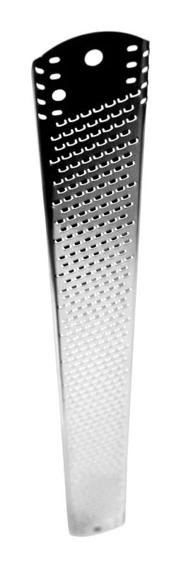 Rallador de acero inoxidable plateado Microplane