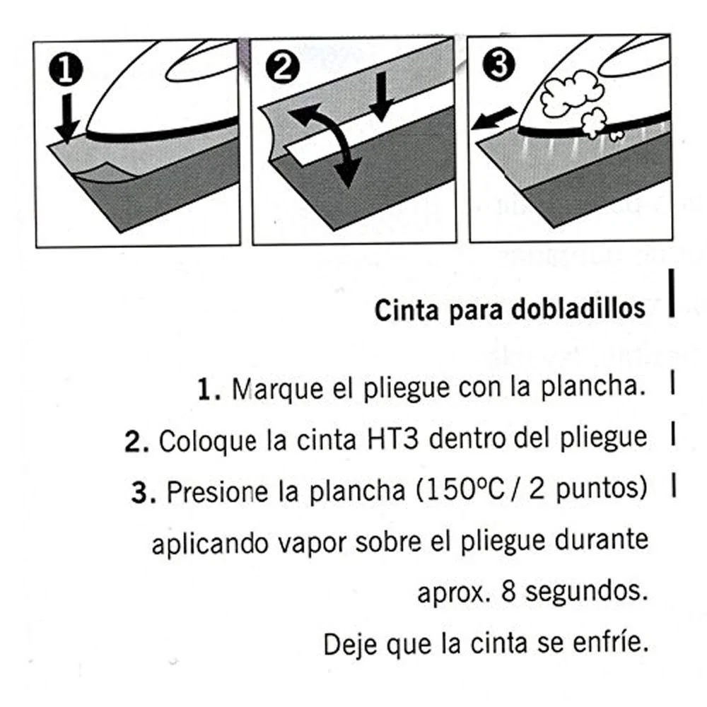 CINTA PARA DOBLADILLOS GÜTERMANN HT3
