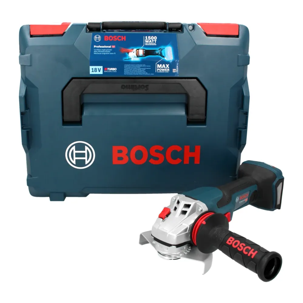 Amoladora angular baterí Bosch Professional GWS 18V-15 C 18 V 125 mm (06019H6000) BITURBO Brushless + L-Boxx - sin baterí,...