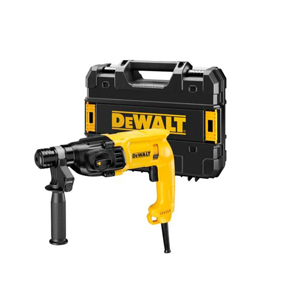 Martillo combinado ligero 800 W, 3 modos, 26 mm, 2,6 J, SDS PLUS®, con maletín TSTAK DEWALT