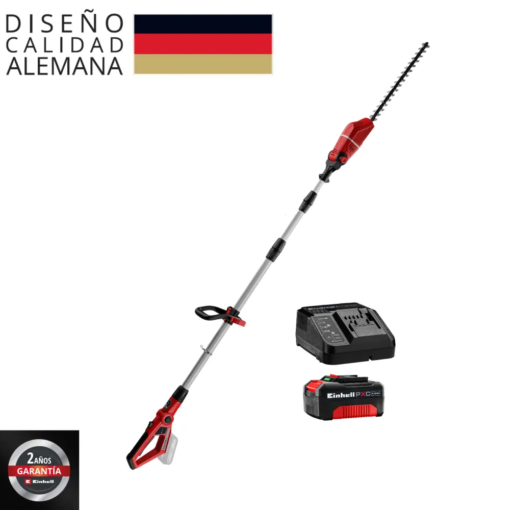 Cortasetos Inalámbrico 45 Cm + Cargador y Baterí de 4,0 AH marca Einhell