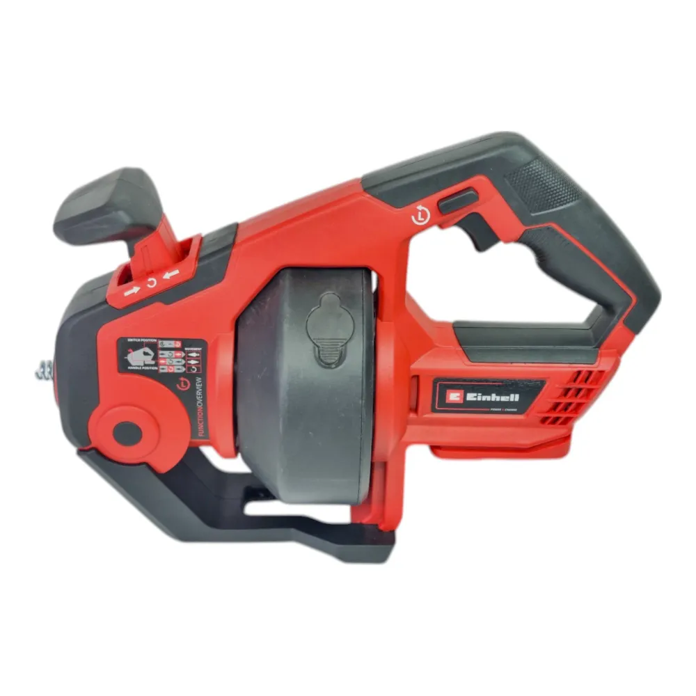 Einhell TE-DA 18/760 Li limpiatubos sin cable 18 V 7,6 m 55 mm + 2x baterí recargable 4,0 Ah + cargador