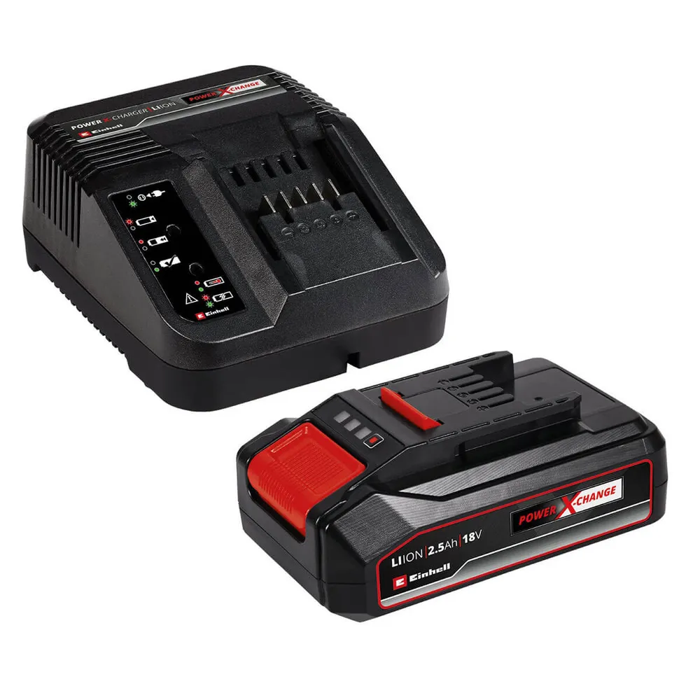 Starter Kit 18V Baterí 2 ,5 Ah Y Cargador Einhell