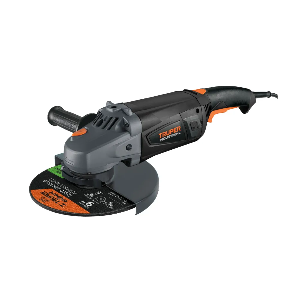 Esmeriladora angular 9' 2350 W, industrial, Truper 16590 ESMA-9N2 Expert