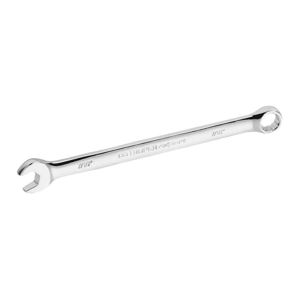 Llave combinada extralarga 7/16' x 183 mm de largo, Expert 15593 LL-2014