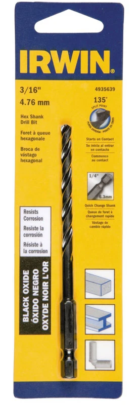 BROCA HEXAGONAL DE 3/16" Irwin