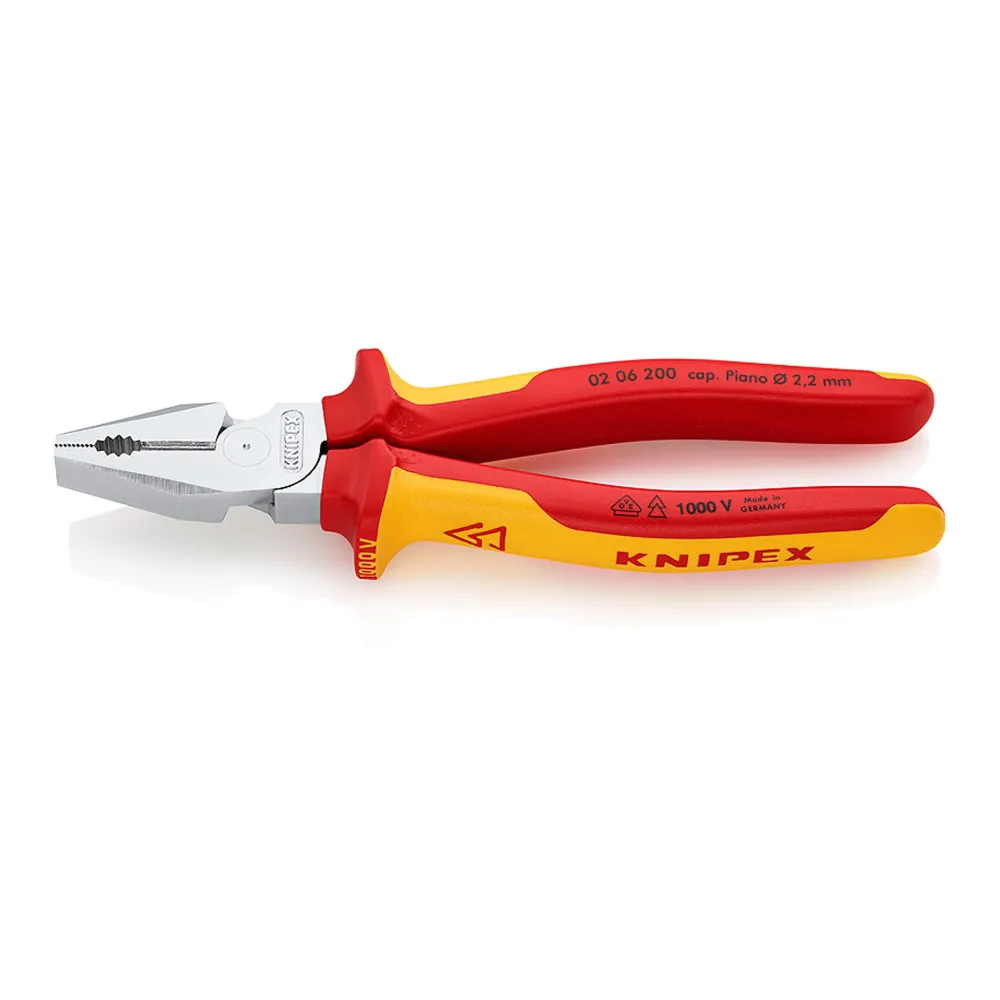 (0206200) PINZA DE ELECTRICISTA USO PESADO KNIPEX