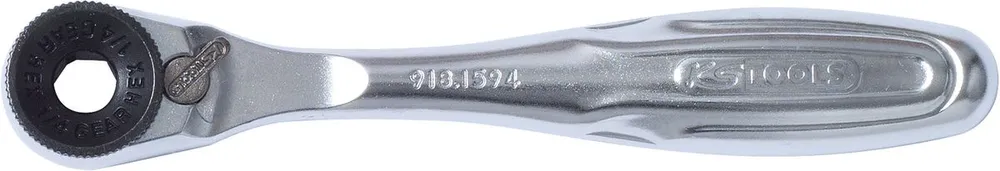 KS TOOLS 1/4' Carraca reversible de punta intercambiable ( 918.1594 )