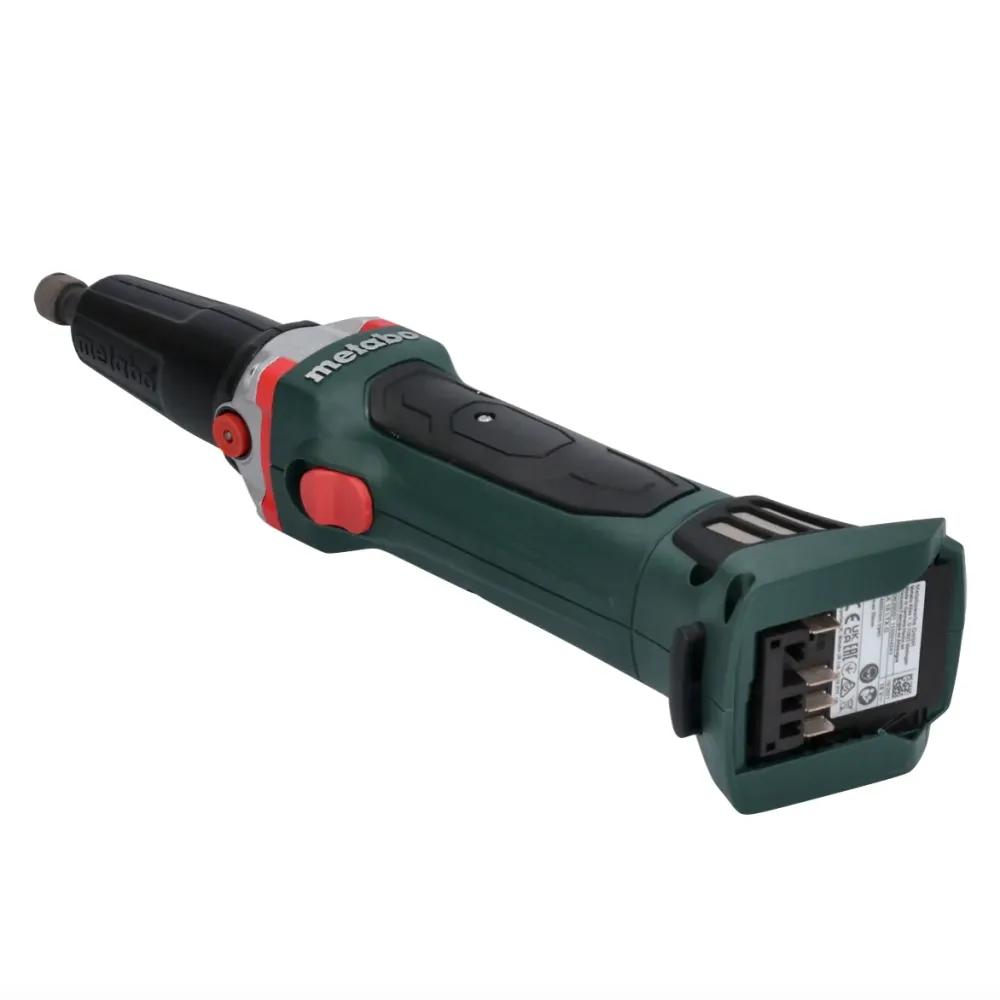 Amoladora recta baterí Metabo GA 18 LTX G 18 V 6 mm (600639850) - sin baterí, sin cargador