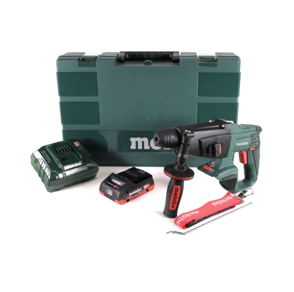 Martillo combinado baterí Metabo KHA 18 LTX 18V + 1x baterí 4.0Ah + cargador + estuche