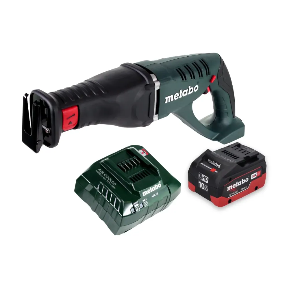 Sierra sable de baterí Metabo ASE 18 LTX 18 V + 1x baterí 10,0 Ah + cargador