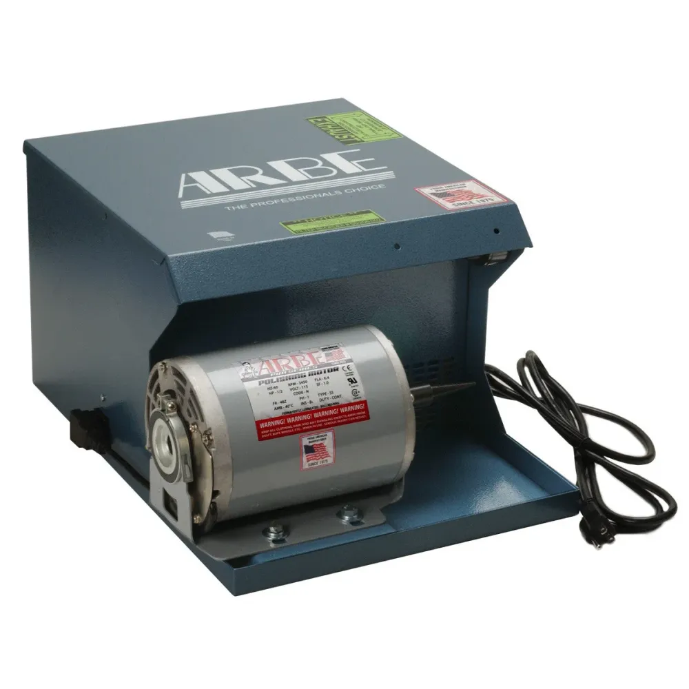 Single Spindle Compact Benchtop Polishing Machine - ARBE Pepetools