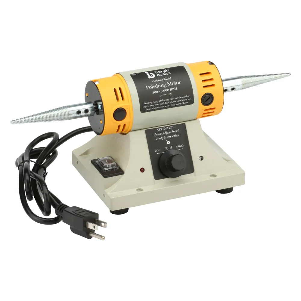 Variable Speed Polishing Bench Lathe - 8,000 RPM, Bench Basics Pepetools