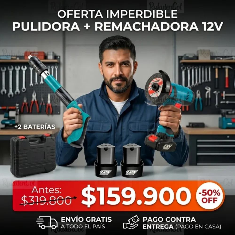 remachadora + pulidora
