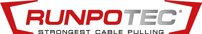 Dispositivo de tracción de cables RUNPOTEC GF3, longitud de cinta de 50 m, radio de curvatura de 38 mm (4000818686)