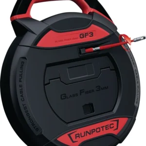 Dispositivo de tracción de cables RUNPOTEC GF3 longitud de cinta 50 m radio de curvatura 38 mm ( 4000818669 )