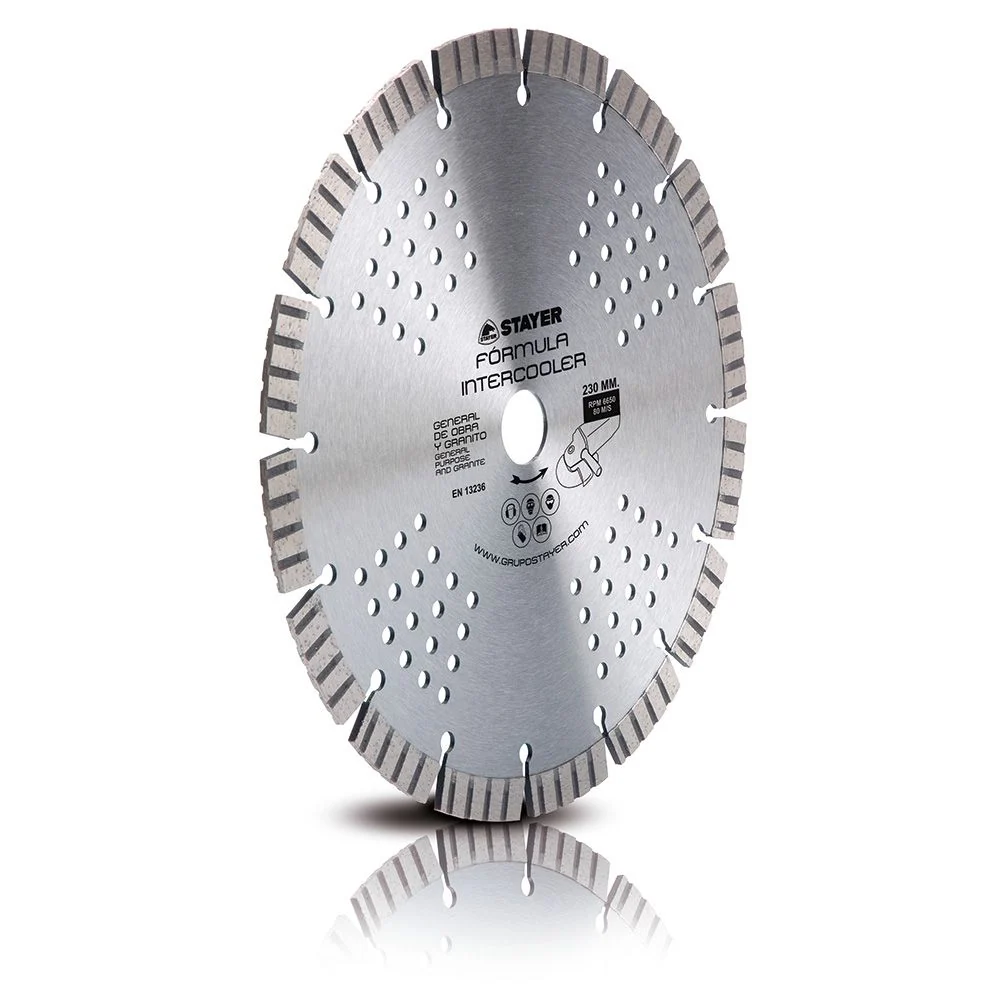 DISCO FÓRMULA INTERCOOLER H12 mm, Ø125 x 22,2 mm STAYER