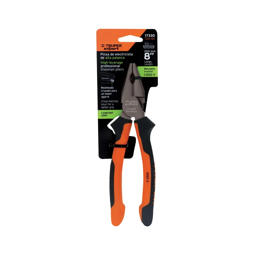 Alicate universal 8" Truper