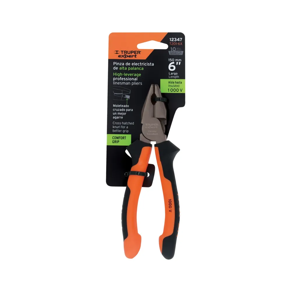 Alicate universal 6" Truper