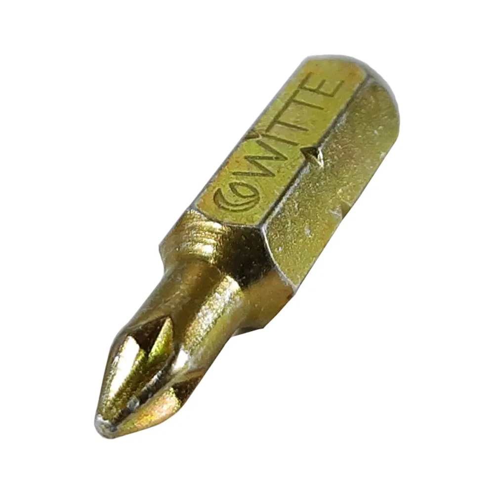 (27121) PUNTA CRUZ INDUSTRY BITS EXTRA HARD 1/4 PH2X25MM WITTE