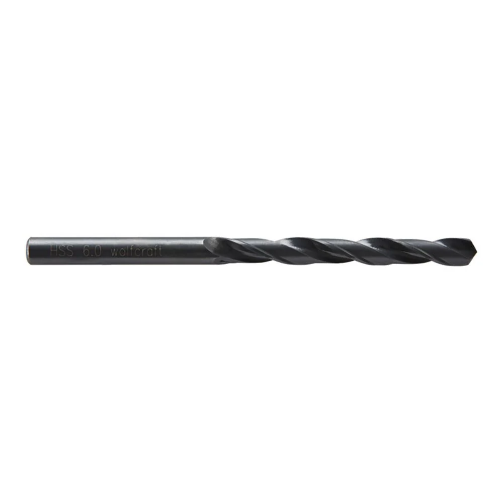 BROCA PARA METAL HSS, FORJA POR LAMINACIÓN, Ø6,00 x 93 mm WOLFCRAFT