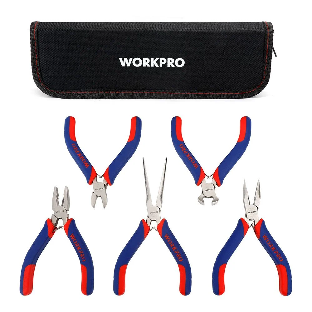 ALICATES MINI, 5 PIEZAS WORKPRO