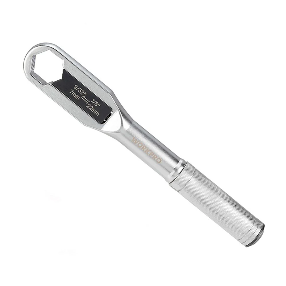 LLAVE AJUSTABLE UNIVERSAL, MÉTRICA Y SAE; 7 - 22 mm WORKPRO