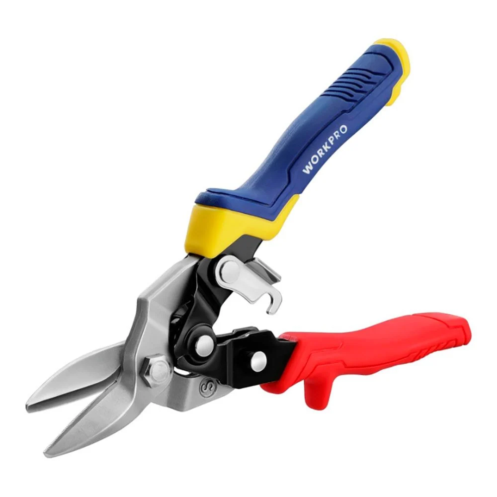 TIJERA PARA CHAPA CR-V, CORTE RECTO 200 mm WORKPRO