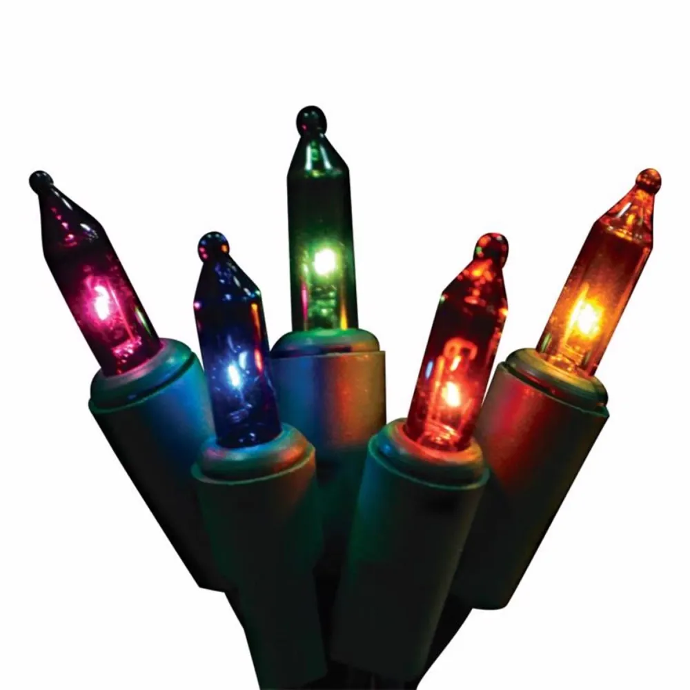Celebrations Incandescent T5 Multicolored 5 ct Replacement Christmas Light Bulbs (Pack 8)