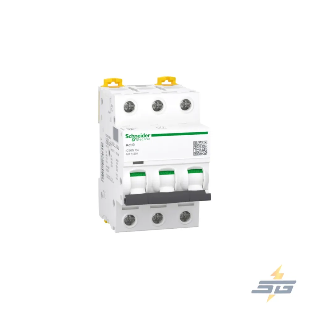 INTERRUPTOR TERMOMAGNÉTICO SCHNEIDER A9F74304
