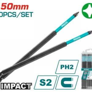 Total JX 10 Embout PH2 Largo 150mm Ensemble Tournevis Impact