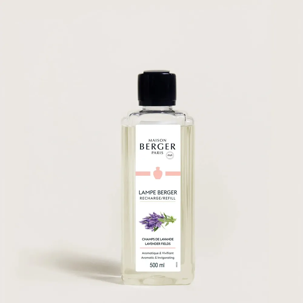 Frontal Recargable Recarga lámpara catalítica Berger Lavender Fields (500 ml)