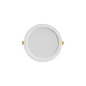 Módulo COB LED empotrables / downlights metálico color blanco serie butut 17cm