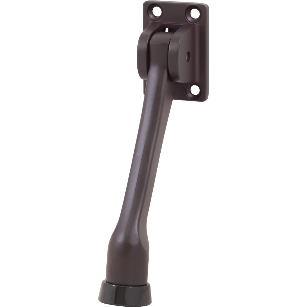Tope de seguridad resistente con 4 tornillos, 4 pulgadas, bronce frotado con aceite de Stone Harbor Hardware