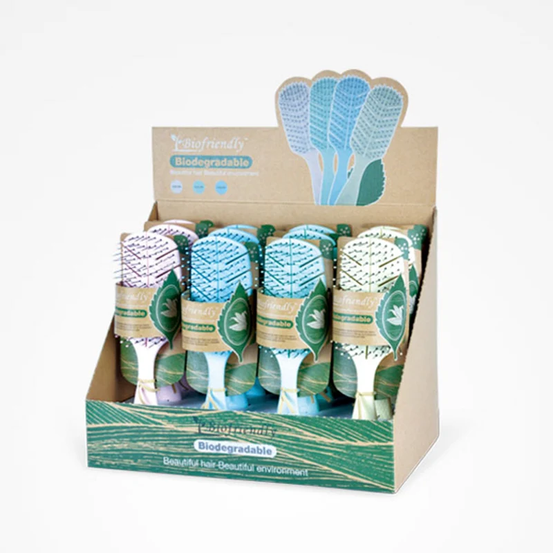 Expositor Cepillos Esqueleto Compostable natural Biofriendly 12 Unidades - Bifull