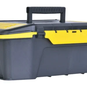 Caja de herramientas Stanley Click 'N Connect de 19 pulgadas, color negro